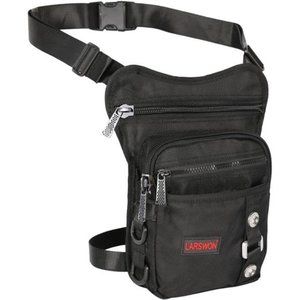 Thigh Pack, Larswon Leg Bag Thigh Pouch Bag Tactical Waist Bag Motorcycle Bag